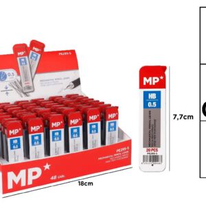Minas MP grafito 0,5 mm hb